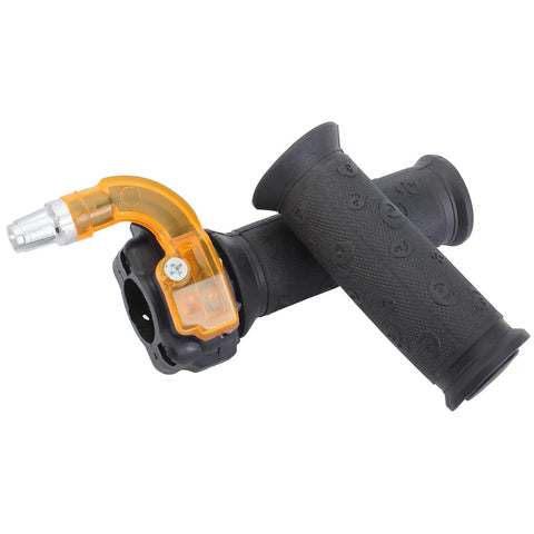 Throttle Twist Grip Universal Fit For 47Cc 49Cc 50Cc 90Cc 110Cc 125Cc To 140Cc 2 Stroke And 4 Stroke Engines On Motorcycle Atv Scooter Go Kart Buggy Moped Chopper Pit Bike Dirt Bike Mini Bike Racing Bike Trail Bike And More Ready To Roll