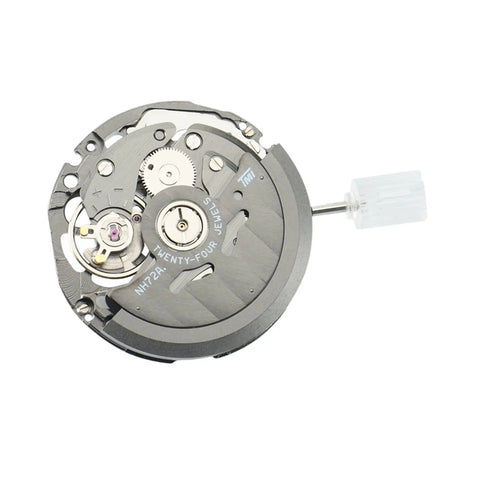NH72A mechanical movement from Mechanical Movement Replacement Kit For Luxury Automatic Watches, silver, 24 jewels.