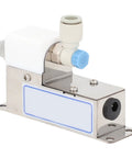 Ionizing Air Nozzle Ultra Compact High Voltage Power Supply With Unique Alloy Discharge Needle For Machinery Support Devices And Manufacturing Automation Equipment US Plug And Play Safe Easy To Use With Built In Safety Features, stainless steel