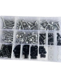 Fairing Bolts Kit For CBR250R 2011 To 2014 Aluminum Fasteners Hardware Clips Dope Orange Universal Fit For Most Sport Bikes