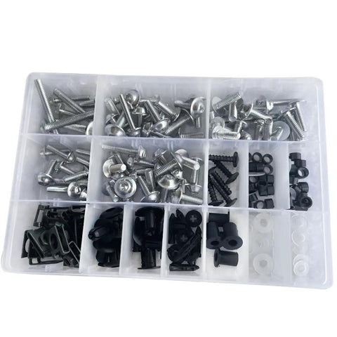 Fairing Bolts Kit For CBR250R 2011 To 2014 Aluminum Fasteners Hardware Clips Dope Orange Universal Fit For Most Sport Bikes