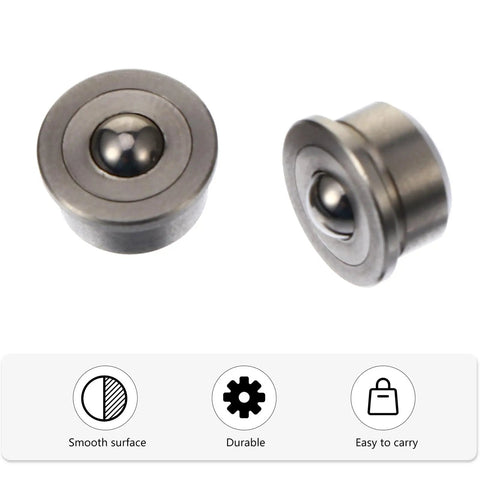 Heavy Duty Stainless Steel Ball Transfer Caster Wheels Rolling Smooth And Offering No Hassle Swapping For Sliding Trays Work Benches And Industrial Cart Builds Designed To Hold Their Weight Everyday