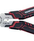 Caiman 7.5 Inch Stripped Screw Extractor Needle Nose Pliers With Wire Cutter Crimper For Auto Pros And Electricians, side view