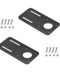 NEMA 17 Stepper Motor Bracket Mount For Precise DIY CNC And 3D Printer Projects 42mm Mounting Plate with screws and nuts