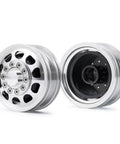 RC Car Repair Kit One Fourteenth Scale Aluminum Alloy Front And Rear Wheel Rim Hub 6x6 Set Pro Grade Replacement Parts