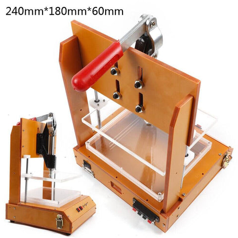 Pro Grade PCBA Testing Jig For PCB Test Stand With Open Lid For Easy Wire Welding, Replaceable A, B And C Boards