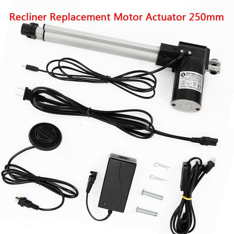 IP44 Rated 24V DC Linear Actuator With 250mm Stroke, 100 Kg Max Push And Pull, Compact Permanent Magnet Motor Design Kit