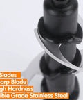Close-up of Six Blade Replacement Blender Kit For High Power Ninja Systems, stainless steel, showing sharpness and build quality.