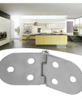Easy Install Concealed Cabinet Hinges For Doors 180 To 90 Degree Rotation No Brainer Low Profile Plane Hinge in modern kitchen
