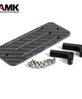 Carbon Fiber Battery Tray For One Tenth SCX10 RC Crawler Cheater Rigs With ESC Receiver Mount LCG Low Center Of Gravity Design