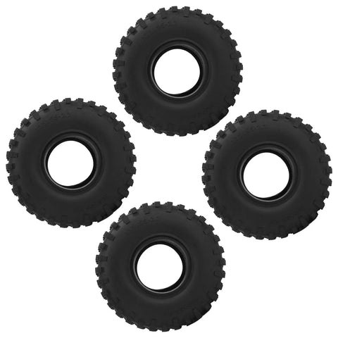 Four black tires for electric vehicles, suitable for 420 11T Motor Sprocket With Keyway For MY1020 MY1016Z MY1018 Motors