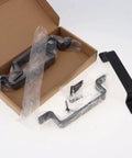 Four Pack Sliding Barn Door Handles Built To Last Heavy Duty Black Gate Pull Handles 7.3 Inch Long With 16 Cm Hole Center