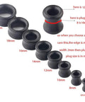 Wood Ear Tunnels Set Of 12 Pairs Dope 00 Gauge 10mm Wooden Gauges Natural Black Brown Vintage Flesh Plugs 11 To 12mm