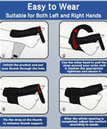 Reversible Thumb And Wrist Stabilizer Splint For Pain Relief And Carpal Tunnel Breathable All Day Comfort 3D Fabric Support Easy Wear
