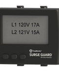 Wireless Surge Guard Display For New 34931 And 34951 Models With Real Time Monitoring, Plug And Play Setup, black rectangular