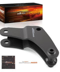 Track Bar Drop Bracket For Dodge Ram 2500 3500 4WD Lifted 2 To 6 Inch 2003 2008 Panhard Bar Relocation Bracket black steel