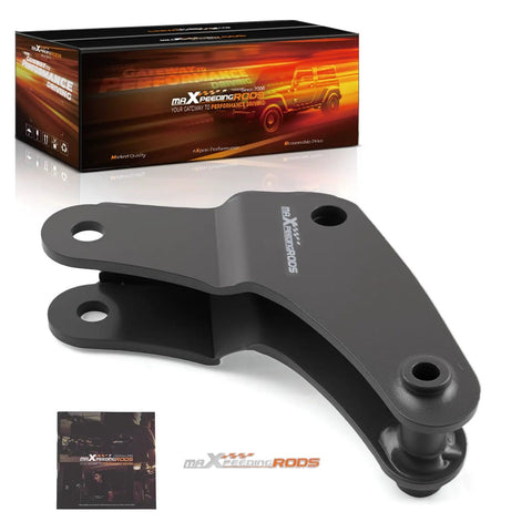 Track Bar Drop Bracket For Dodge Ram 2500 3500 4WD Lifted 2 To 6 Inch 2003 2008 Panhard Bar Relocation Bracket black steel