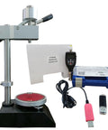 Heavy Duty Shore Hardness Test Stand With Digital OOO Durometer And Usb Software For Rubber Plastic Testing with peak hold feature.