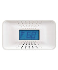 Front view of CO Detector With Ten Year Battery And Digital Temperature Display For Home Safety No Brainer Peace Of Mind