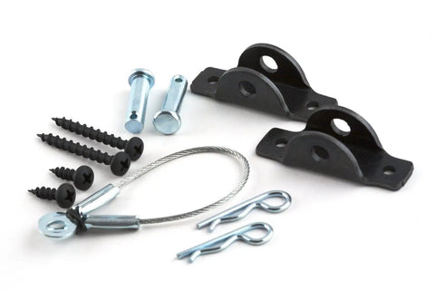 Heavy Duty Anti Tip Kit That Keeps Furniture From Falling Up To 400lbs With Tamper Resistant Steel Cable System hardware set