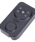 Smart Video Doorbell With 4.3 Inch Display, Bluetooth Doorbell Camera, peephole style, front view
