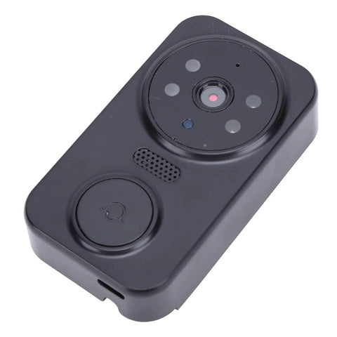 Smart Video Doorbell With 4.3 Inch Display, Bluetooth Doorbell Camera, peephole style, front view