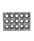 Pair Of 1 X 2 X 3 Inch Steel Blocks With 23 Holes And 0.0002 Inch Accuracy, Cross Drilled For Maximum Strength, Ideal For Milling Machine Setup Layout And Inspection Jobs. Front view of steel block with 23 holes