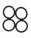 Heavy Duty Bumper Fender Quick Release Fasteners Kit with four black O rings for easy install and long lasting durability for daily driver fixes.