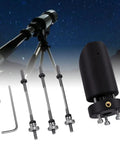 Newtonian Reflector Telescope Mount With ABS Iron Rod Holder shown with tools, ideal for 35mm mirrors and 160mm tubes.
