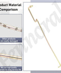 Deck Brake Rod Replacement For MTD Murray Troy Bilt Yard Machines And Cub Cadet LTX Series Lawn Mowers 747-05105 747-05105B 13W2775S031 42 Inch Deck Compatibility material comparison