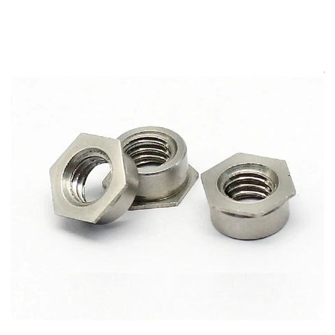 Premium Self Clinching Flush Nuts Engineered From Rock Solid 304 Stainless Steel Killer Thin Hex Inserts for tight sheet metal work.