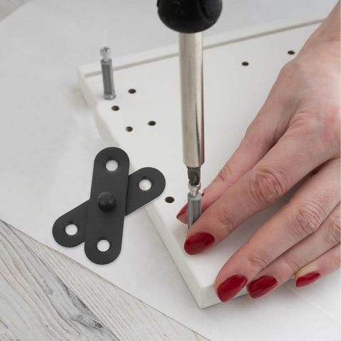 Installation of Hidden Stainless Steel Door Hinges Black Concealed Design Heavy Duty Pivoting Hardware for Doors and Windows