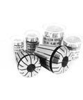 Heavy Duty Spring Collet Chuck Set With ER8 Drawbar And Quick Change For Precision Milling And Lathe Work featuring various ER collets.