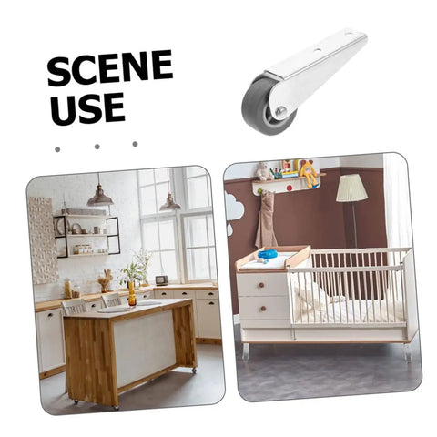 Galvanized Sliding Door Rollers And Quiet Caster Wheels For Barn And Wardrobe Doors Slick Smooth Glide Action With No Sweat Quick Install Solid Two Pack Space Saving Pulleys for kitchen and nursery settings.