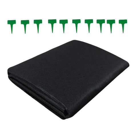 Automatic Gardening Capillary Mat With Labels 47x39 Inch Plant Water Wicking Mat For Sprouting Seeds And Seedlings Folded