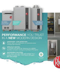 Whopping Natural Gas Tankless Water Heater Delivering Endless Hot Water At 9.5 Gallons Per Minute With 199 Thousand Btus for modern home design.