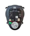 Premium No Sweat Replacement Range Distance Sensor For Robot Vacuum Cleaners viewed from above, featuring optic board components and motor.