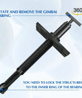 Gimbal Bearing Puller And Removal Tool Fits Mercruiser Alpha Alpha 1 MR Bravo OMC Cobra And Volvo Pro Grade heavy-duty tool