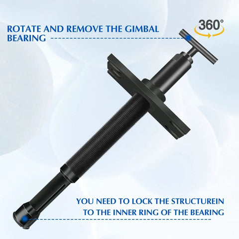 Gimbal Bearing Puller And Removal Tool Fits Mercruiser Alpha Alpha 1 MR Bravo OMC Cobra And Volvo Pro Grade heavy-duty tool