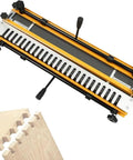 Knockout Woodworking Dovetail Jig Hella Sturdy Router Template With Milling Cutter for semi blind joints and cabinet drawer cuts.