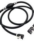 Universal Marine Fuel Line Hose 3/8 Inch ID, 7 Ft With Primer Bulb And Steel Clamps, coiled view of outboard boat RV gas diesel transfer line