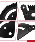 Close-up of Plug And Play Steering Sector Gear And Pinion Kit for John Deere LA Series Lawn Tractors 19 Tooth Replacement