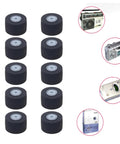 Get Your Casette Tape Recorders Running Smooth Again With This 10 Pcs Pinch Roller Drive Replacement Kit For Easy DVD And Video Machine Fillet Repair Upgrade Now, set of 10 durable rubber pinch rollers for VCR repair.