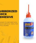Rubber Tough Thick CA Glue for Woodworking and Carpentry Heavy Duty Pro Grade Instant Adhesive, 10 oz bottle.