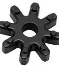 Flexible Steering Coupler Replacement 563152K000FFF Direct Fit Plug And Play for Hyundai Kia, shown in black polymer