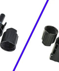 Beefy 10AWG Solar Extension Cable 1 Ft With IP67 PV Connector One End And Bare Wire Other, Tinned Copper For Solar Panels.