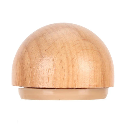 Heavy Duty Door Stops With Durable Synthetic Wood And Silicone Construction Ideal For Bedroom, Bathroom, Living Room And Office