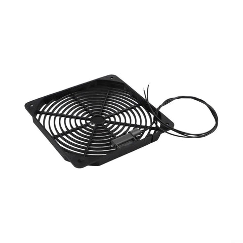 Airflow Monitor For HVAC Systems With 50 Meters Per Second Switch NC Open On Flow 240V AC DC Ready Detects Fan Failure And Triggers Alarm For Quick No Nonsense Airflow Loss Alerts black fan guard with wired sensor