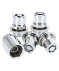 M12 X 1.5 Wheel Lock Lug Nut Set With Key Badass Anti Theft Tire Security Hardware Heavy Duty rugged steel construction, pack of four.