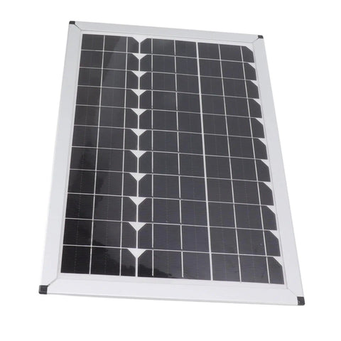 100W Solar Panel Kit With Monocrystalline Module And 20A 12V 24V Controller For Car Camping Power On The Go